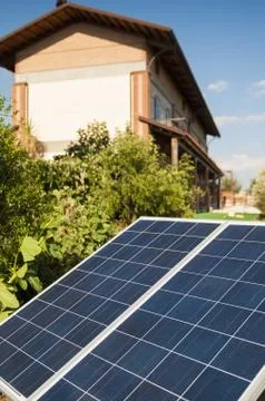 Solar panel Stock Photos