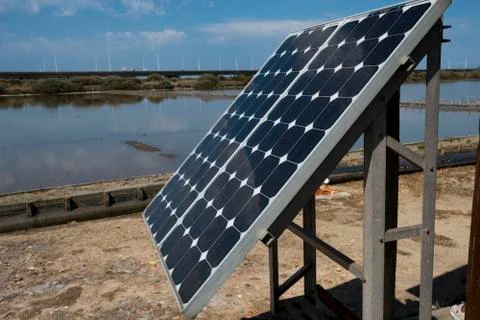 Solar panel Stock Photos