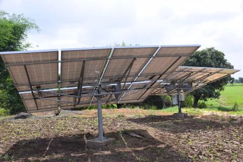 Solar panel. Stock Photos