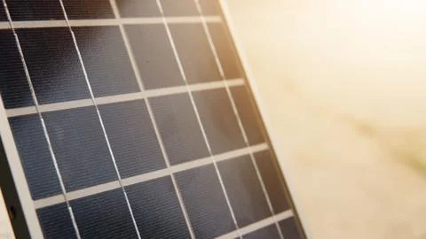 Solar panel Stock Photos