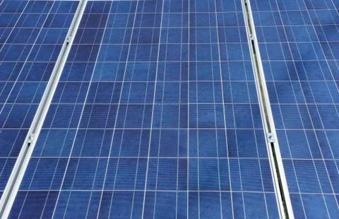 Solar panel Foto stock