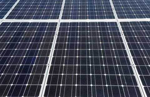 Solar panel Foto stock