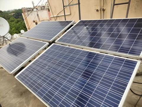 Solar panel Stock Photos