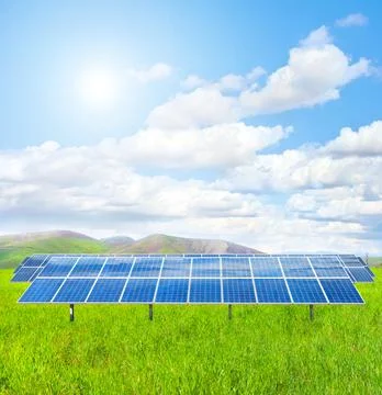 Solar panel Stock Photos