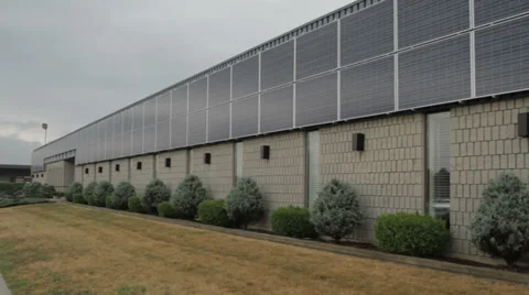 SOLAR PANEL PLANT 4 Video stock 36479130