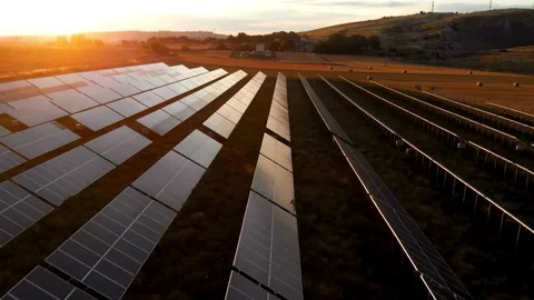 Solar panel, renewable energy, technology, electricity Stock Footage 314988246