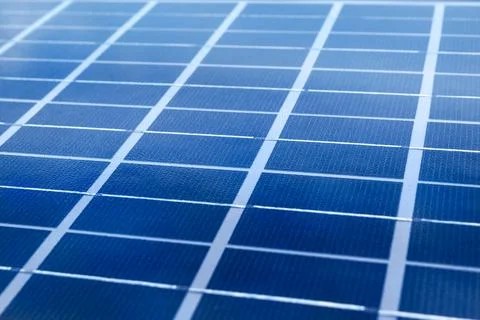 Solar panel surface Stock Photos