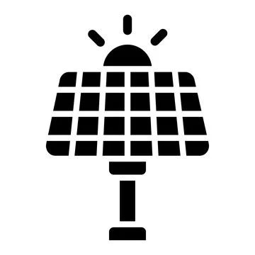 Solar panel Vector Icon Design Illustration Stock Illustration