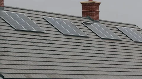 Solar Panels. Alternative Energy. Stock Footage 46669721