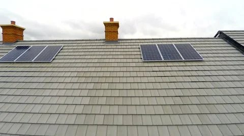 Solar Panels. Alternative Energy. Stock-Footage 46719918