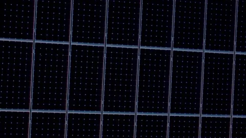 Solar Panels. Areal shot. Green Energy. Stock Footage 157371153