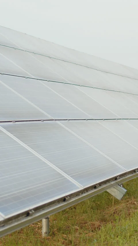 Solar Panels Close Up Stock Footage 317425467