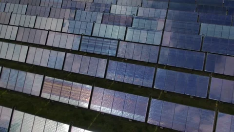 Solar Panels farm Stock-Footage 272304812