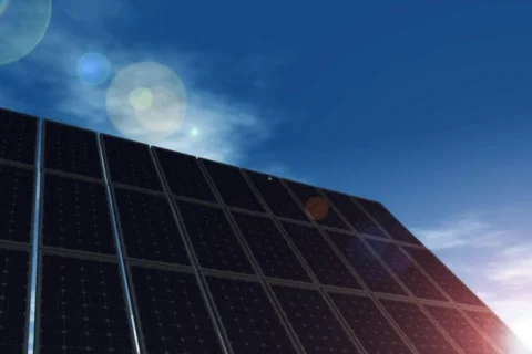 Solar Panels Vídeo Stock 702637