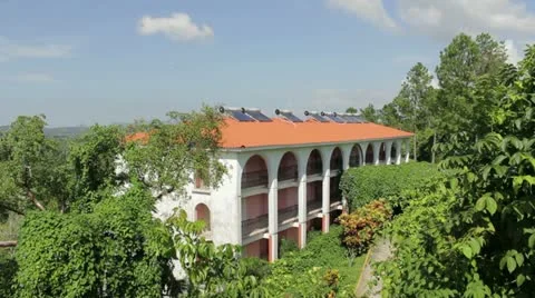 Solar panels Stock Footage 12185395