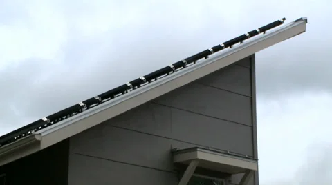 Solar panels Stock Footage 39655370