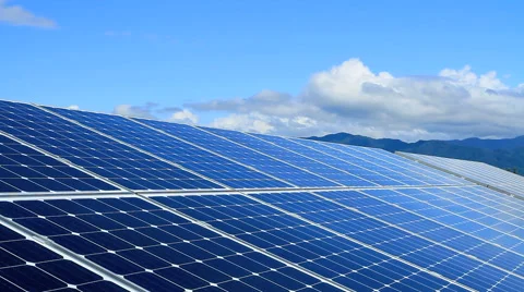Solar panels. Stock Footage 41574515