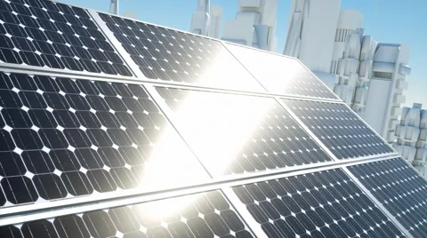 Solar panels Видео 47772181
