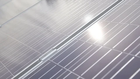 Solar panels Stock Footage 77050422