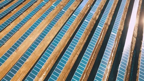 Solar Panels Stock Footage 84883804