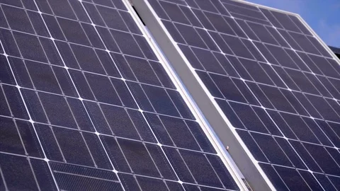 Solar panels Stock Footage 98571409