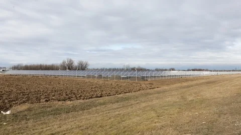 Solar panels Stock Footage 123665830