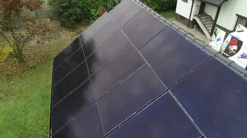 Solar panels 库存影片 140727009