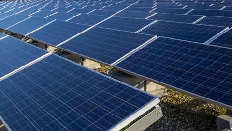Solar panels Stock Footage 196611812