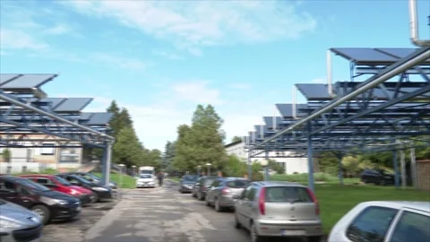 Solar Panels Vidéo 225754875