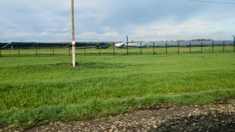 Solar panels Stock Footage 305936145