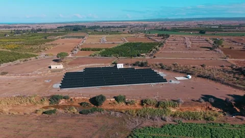 Solar Panels Generating Clean Renewable Energy Stock Footage 325543254