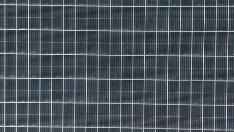 Solar Panels Generating Clean Renewable Energy Stock Footage 325548087