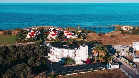 Solar Panels Generating Clean Renewable Energy Stock Footage 325551432