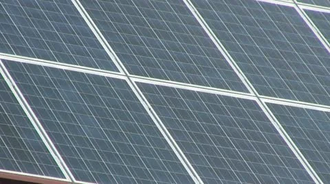 Solar Panels in Germany Stock Footage 11184419