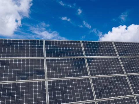 Solar panels Illustrazione stock