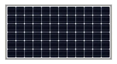 Solar panels Stock Illustration