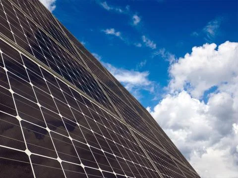 Solar panels Stock Illustration