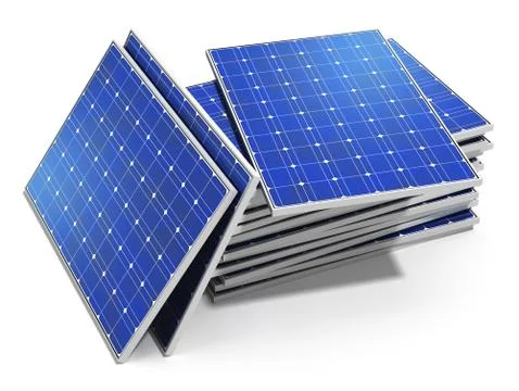 Solar panels Stock Illustration