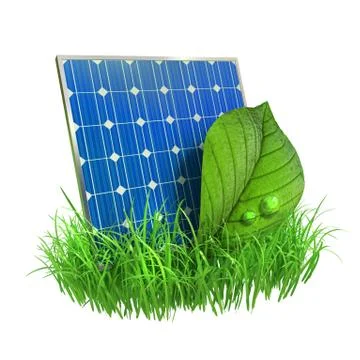 Solar panels Stock Illustration