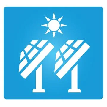 Solar panels Stock Illustration