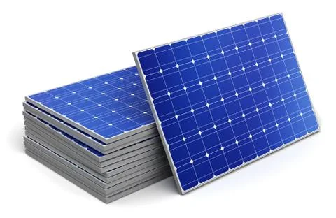 Solar panels Stock Illustration