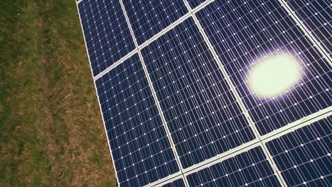Solar panels installation and mounting on the farm. Alternative power plant.. Stock Footage 241745196