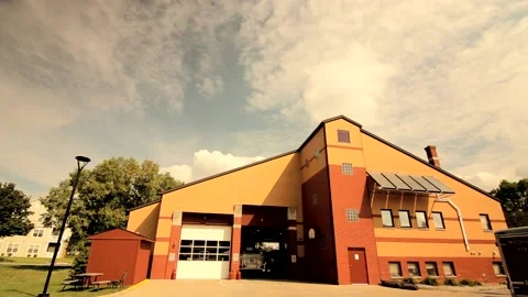 Solar Panels Installed on a Building. 動画素材 134588718