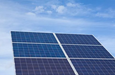 Solar Panels Stock Photos