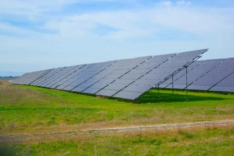 Solar panels. Stock Photos