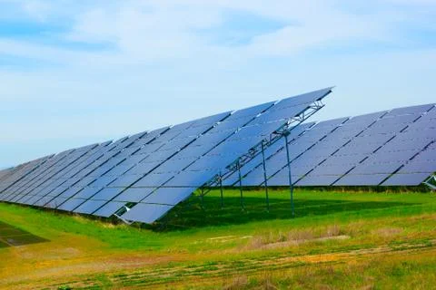 Solar panels. Stock Photos
