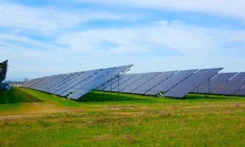 Solar panels. Stock Photos