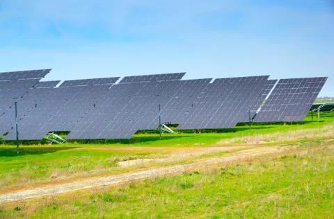 Solar panels. Stock Photos