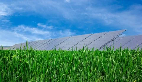 Solar panels. Stock Photos