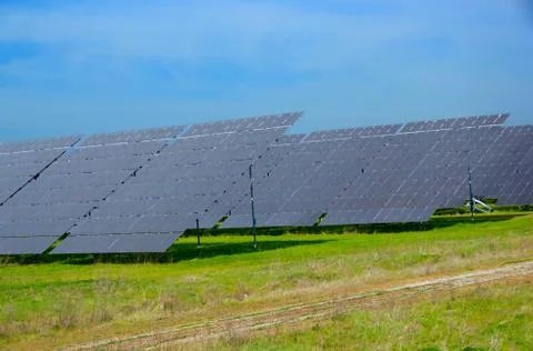 Solar panels. Stock Photos